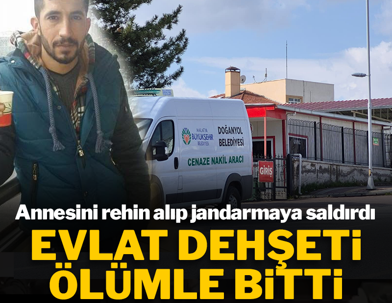 Annesini rehin alıp jandarmayta saldırdı!