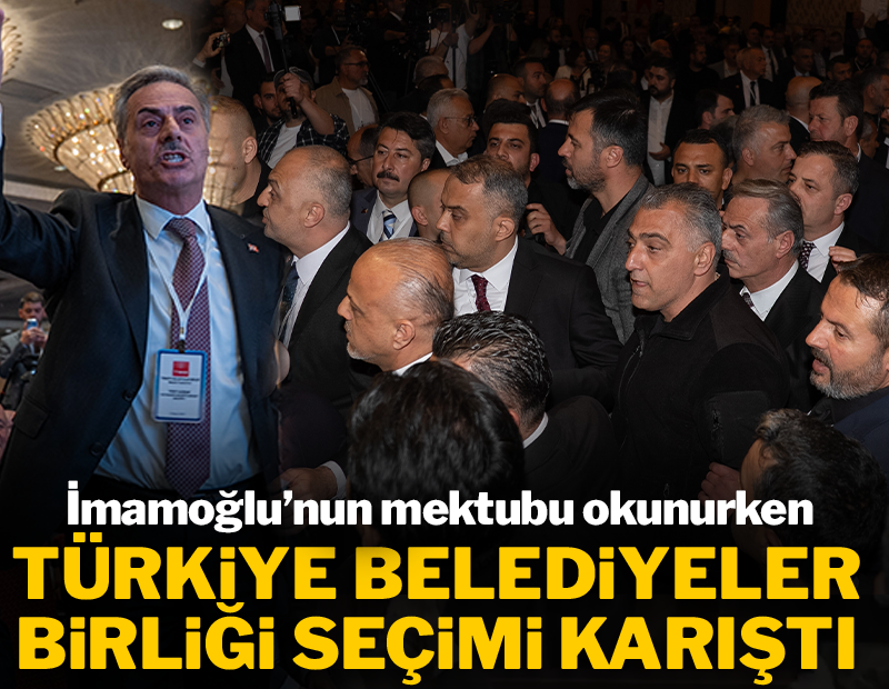 Türkiye Belediyeler Birliği seçiminde kavga!