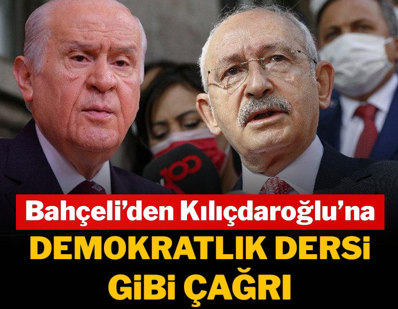 Bahçeli'den Kılıçdaroğlu'na dikkat çeken çağrı: Feragat etmeli