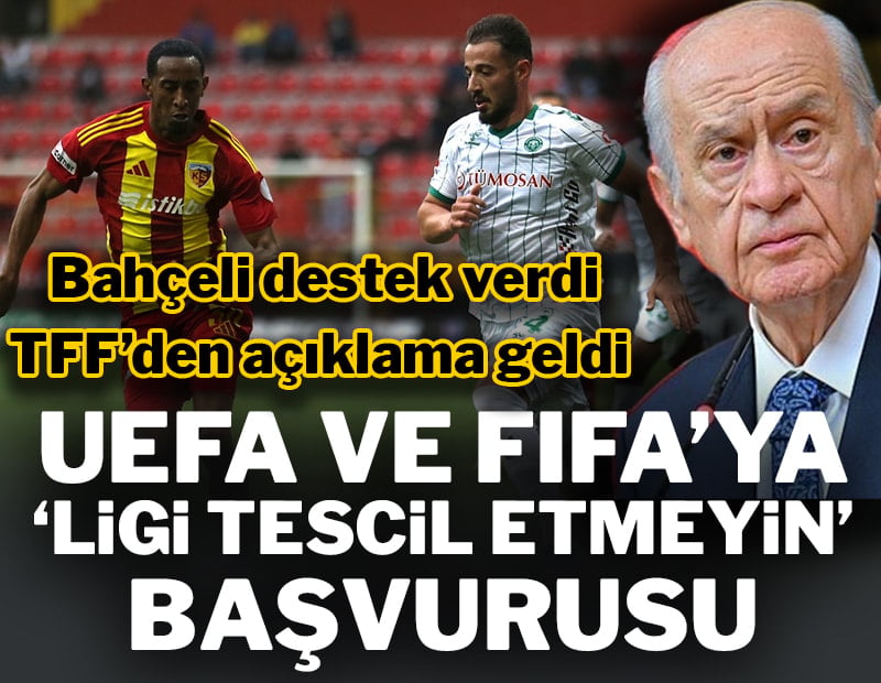Kayserispor'dan FIFA ve UEFA'ya 'ligi tescil etmeyin' başvurusu