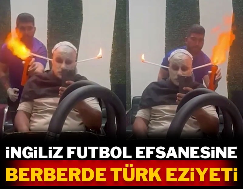 İngiliz futbol efsanesine Türk berber eziyeti
