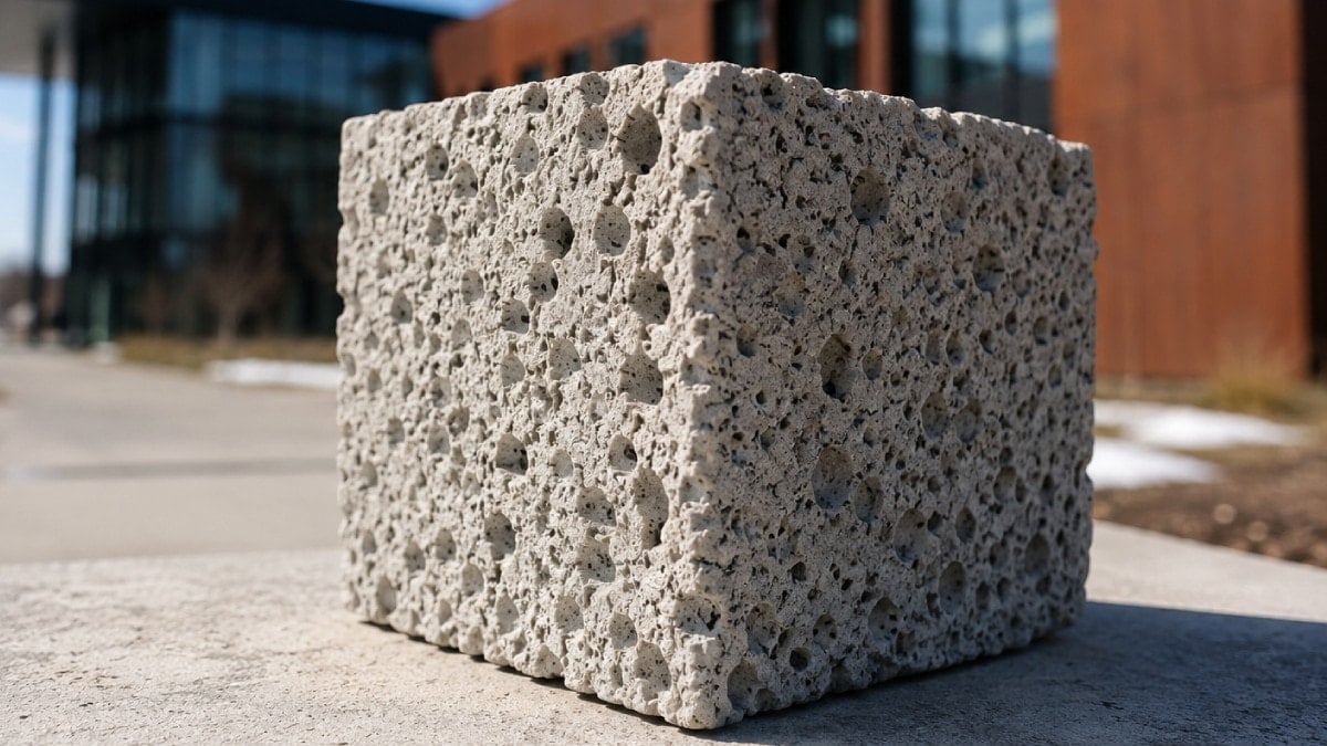 Betonun tahtı sallanıyor: Karbondioksiti içine hapseden yeni yapı malzemesi üretildi