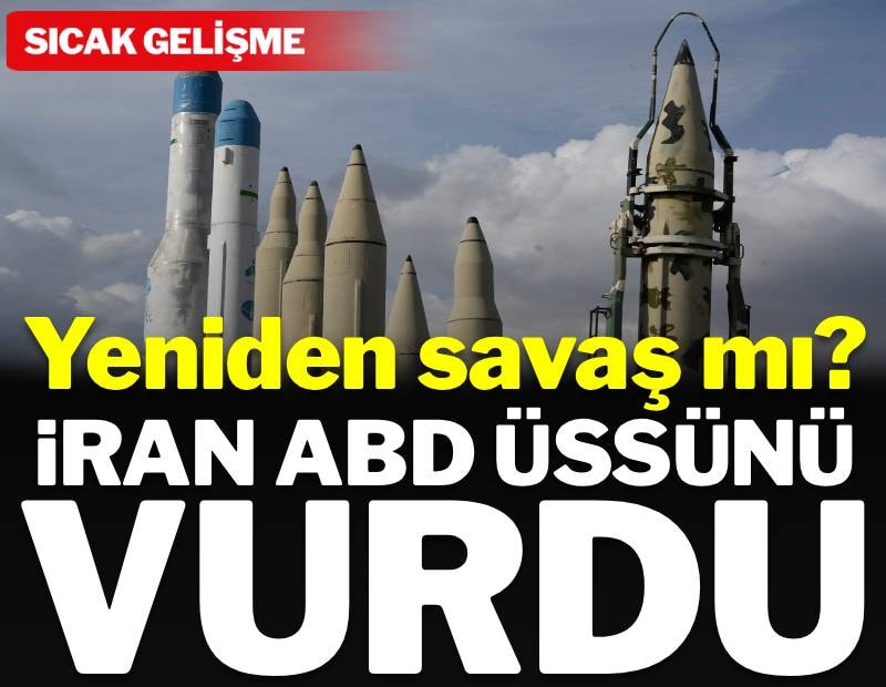 Savaş yeniden alevlendi! İran, Kuveyt'teki ABD üssünü vurdu