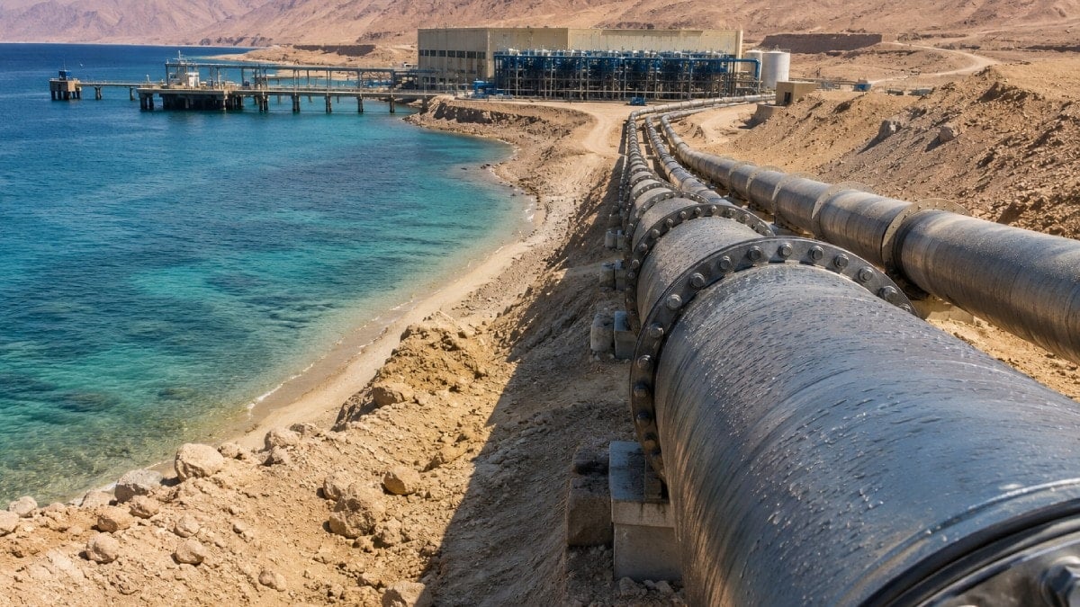 438 kilometrelik hatla deniz suyunu başkente taşıyacaklar