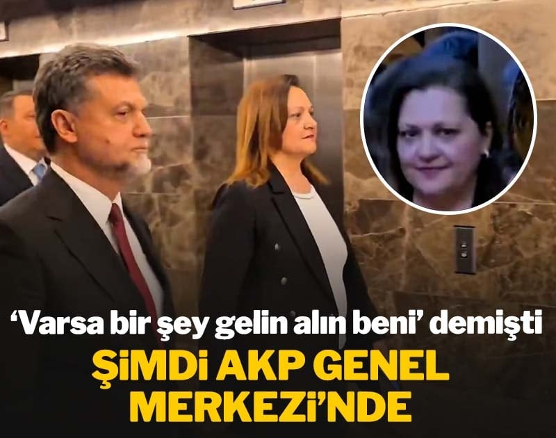 SON DAKİKA | Özel grup toplantısında konuşurken Burcu Köksal AKP Genel Merkezi'ne girdi