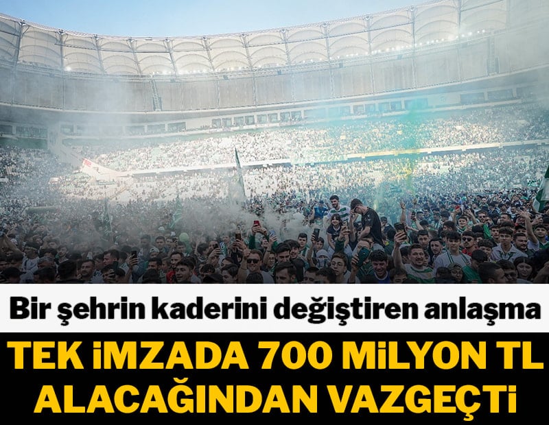 Bir şehrin kaderini değiştirdi! Tek imzada 700 milyon TL borç silindi