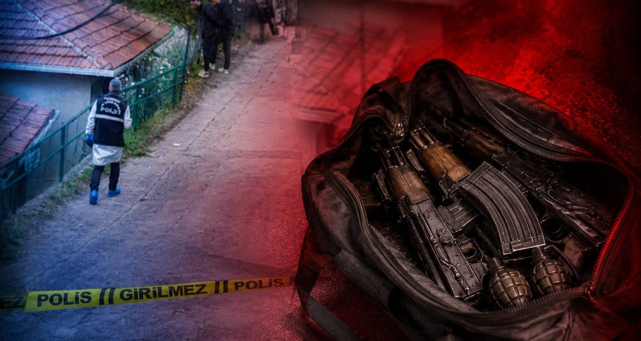 Evini boyarken arka bahçede buldu: Siyah çantayı açar açmaz polisi aradı