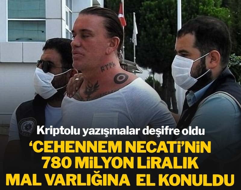 'Cehennem Necati'nin 780 milyon liralık mal varlığına el konuldu