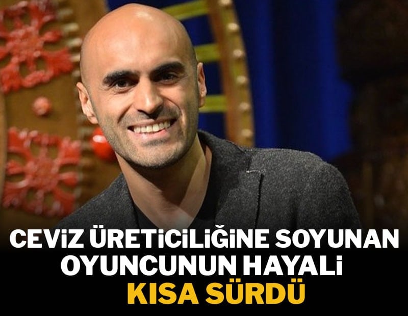 Ünlü oyuncu cevize işine girdi: Battığını bu sözlerle açıkladı