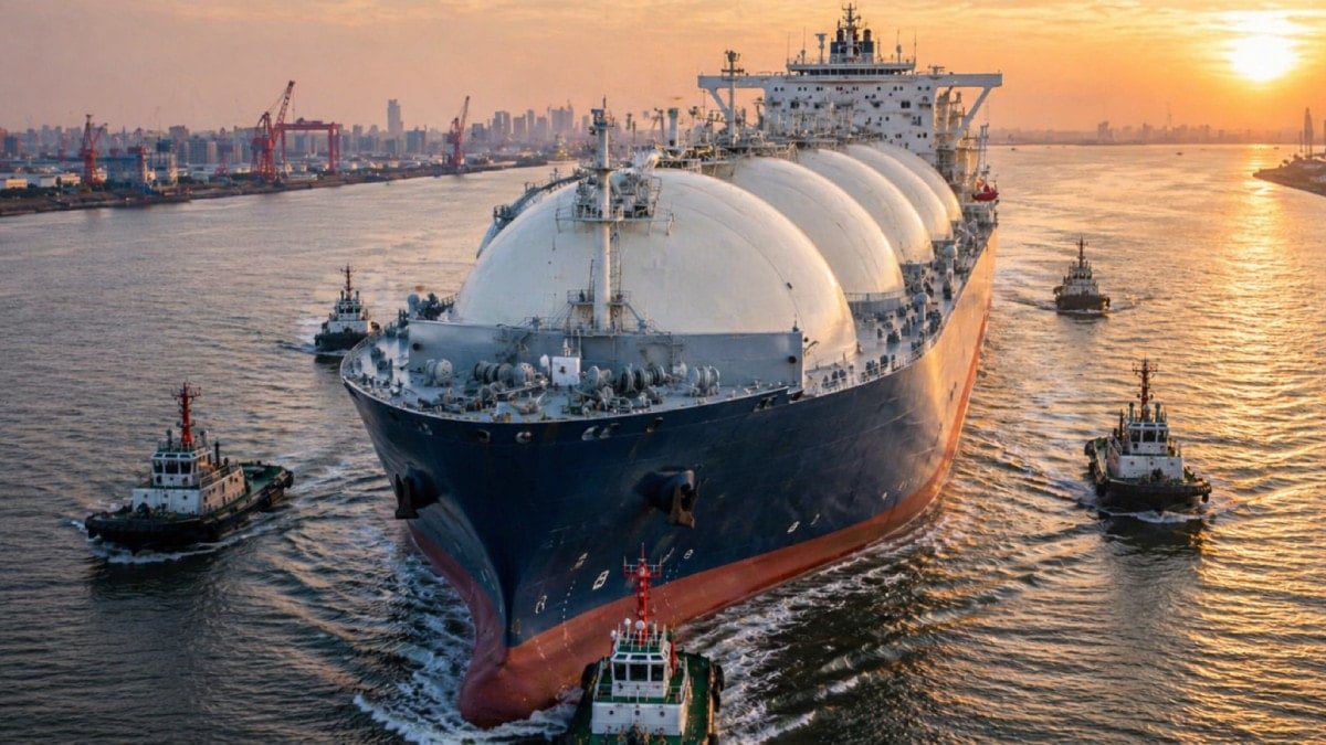 180 bin metreküplük kapasitesi dengeleri değiştirecek: 300 metre uzunluğa sahip dev gemi denize indi