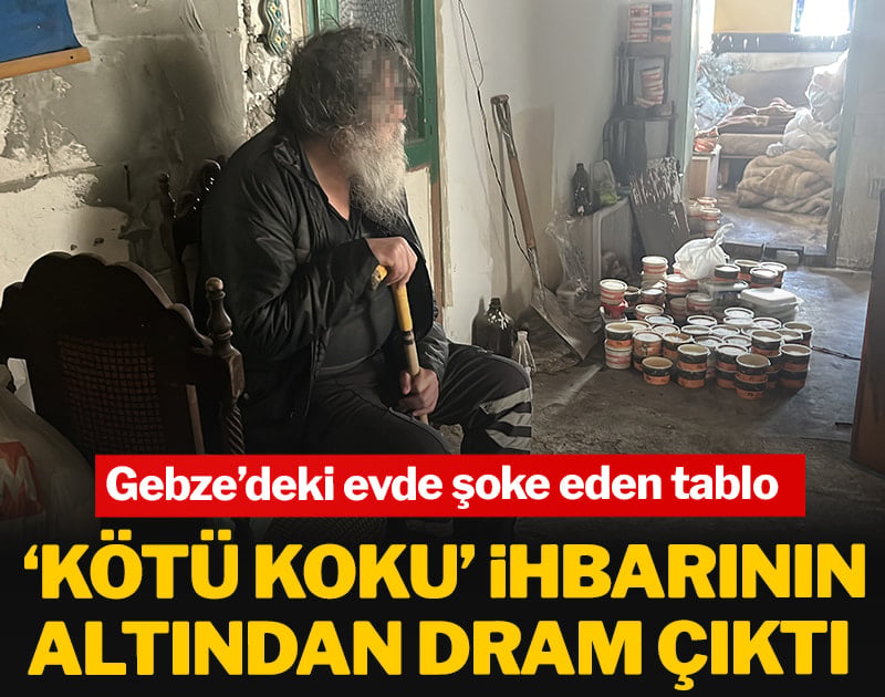 ‘Kötü koku’ ihbarının altından dram çıktı: Gebze’deki evde şoke eden tablo