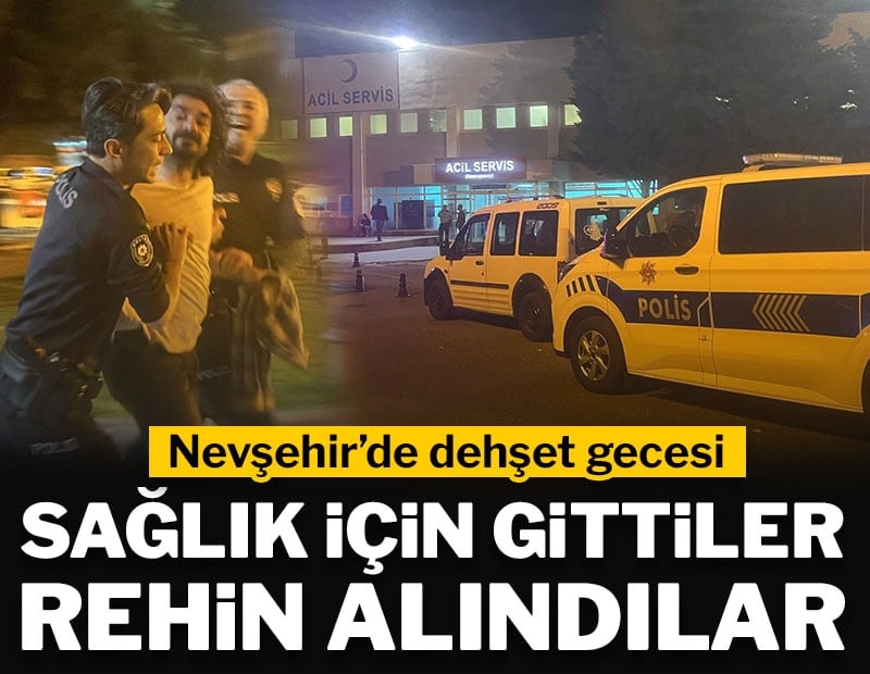 Sağlık için gittiler, rehin alındılar