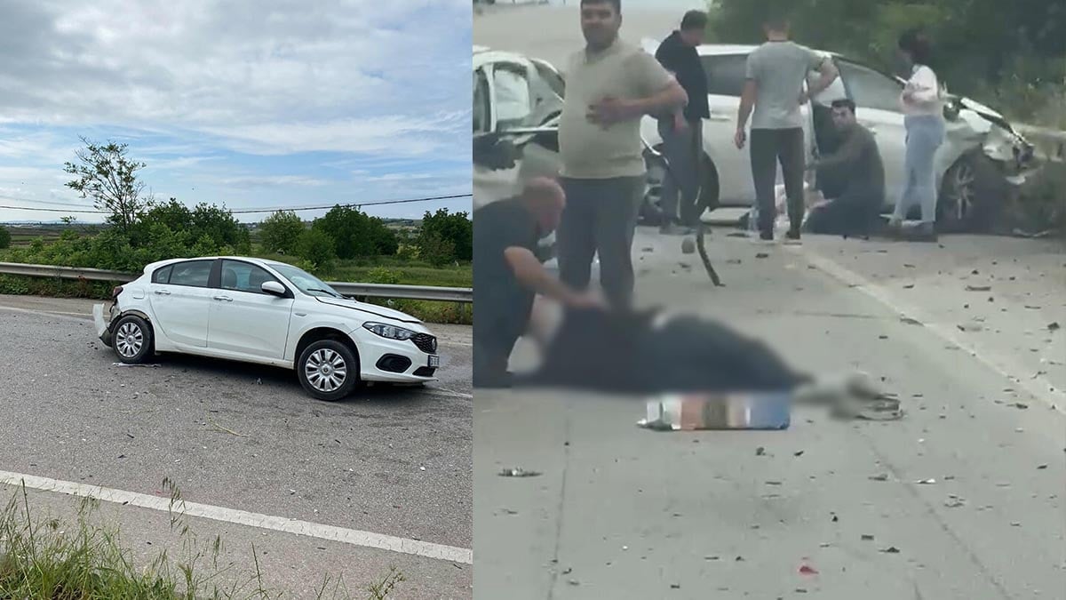 Çanakkale’de 2 otomobilin çarpıştı: 2 kişi öldü