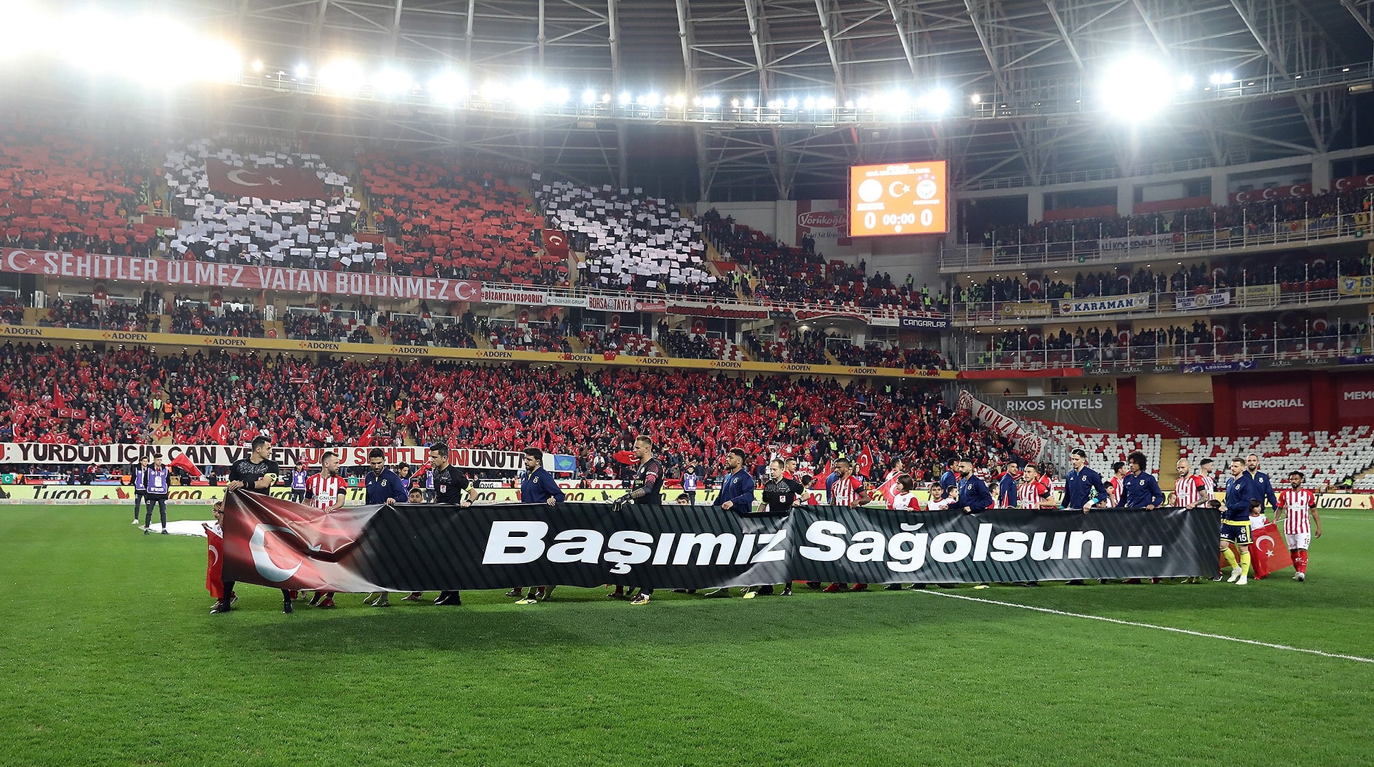 TFF pankarta izin vermeyecek