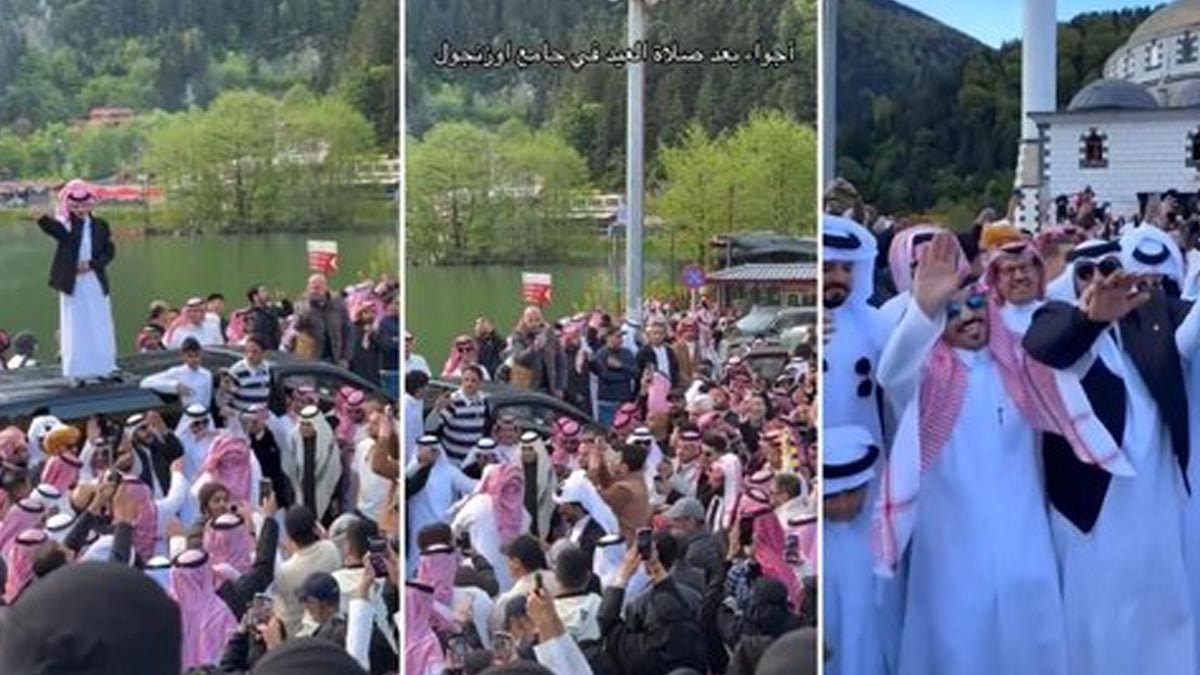 Uzungöl'de kaydedilen görüntüler tartışma yarattı
