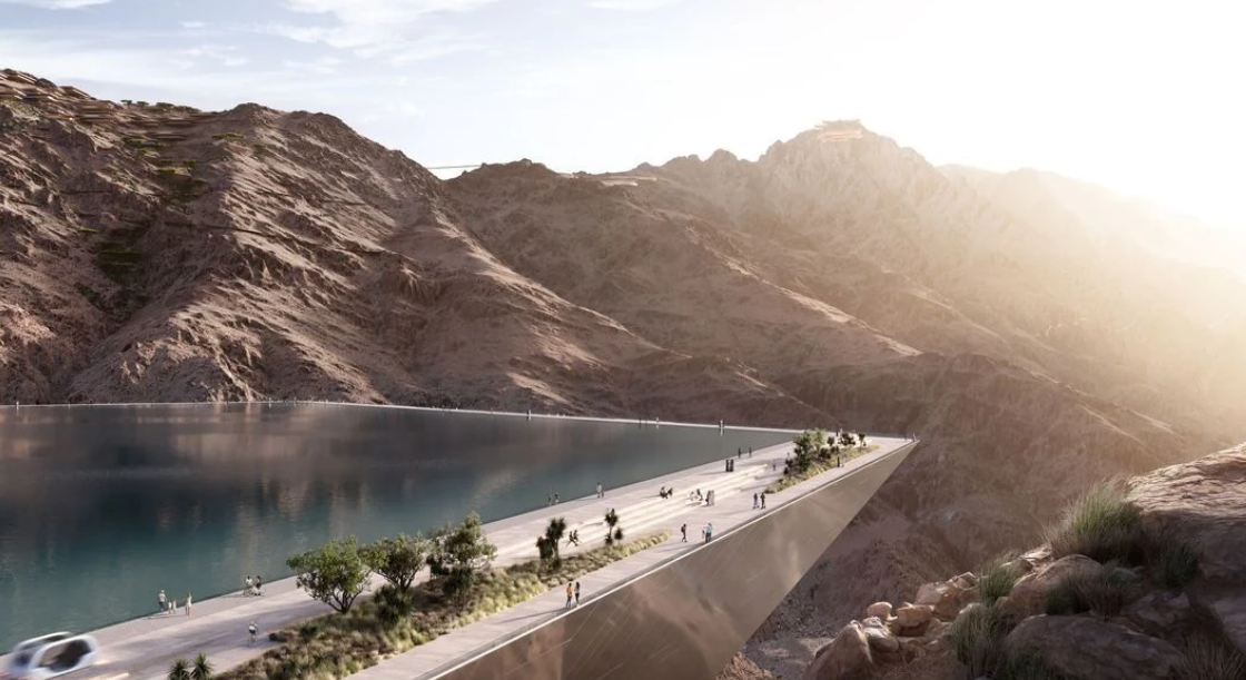 Çölün ortasına 2,7 km'lik göl yapacaklardı: Dev proje yarım kaldı