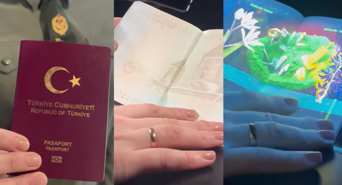 Türk pasaportuna hayran kaldı: İlk kez görüyorum'