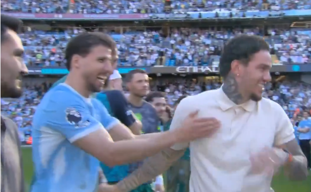Ederson'dan İlkay Gündoğan'a şok hareket