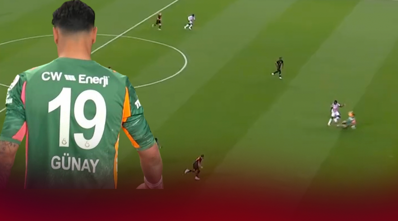 Galatasaray'da şok! Günay Güvenç kırmızı kart gördü!