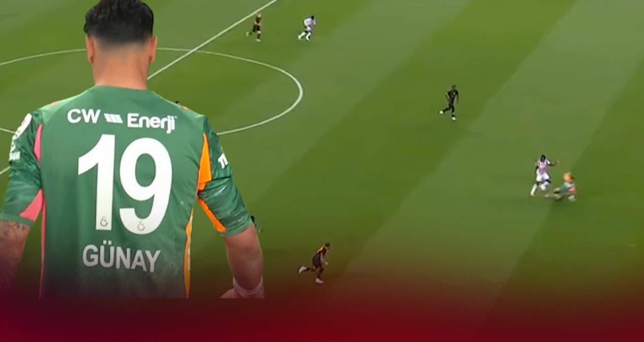 Galatasaray'da şok! Günay Güvenç kırmızı kart gördü!