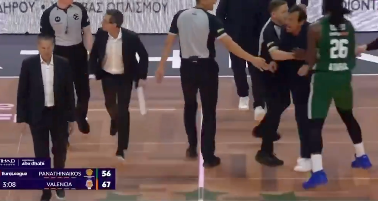 Ergin Ataman çılgına döndü! Hakemler sakinleştirdi