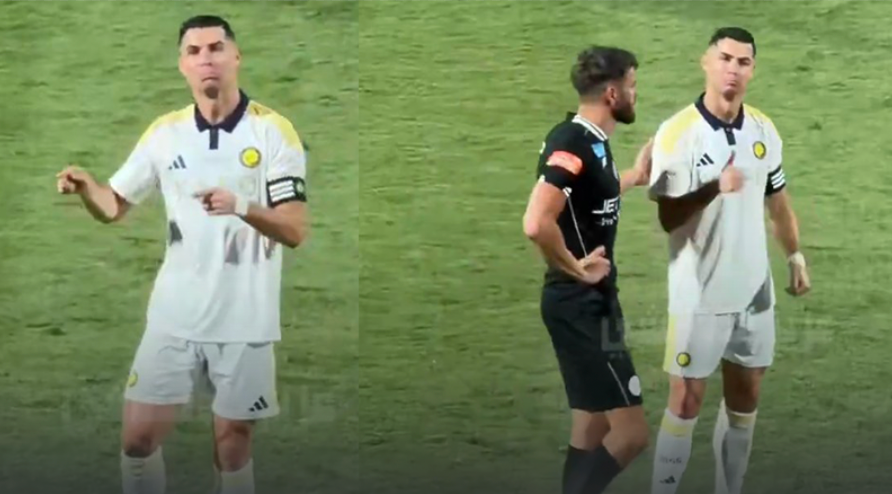 Messi tezahüratları Ronaldo'yu kızdırdı! Tepki çeken hareketler