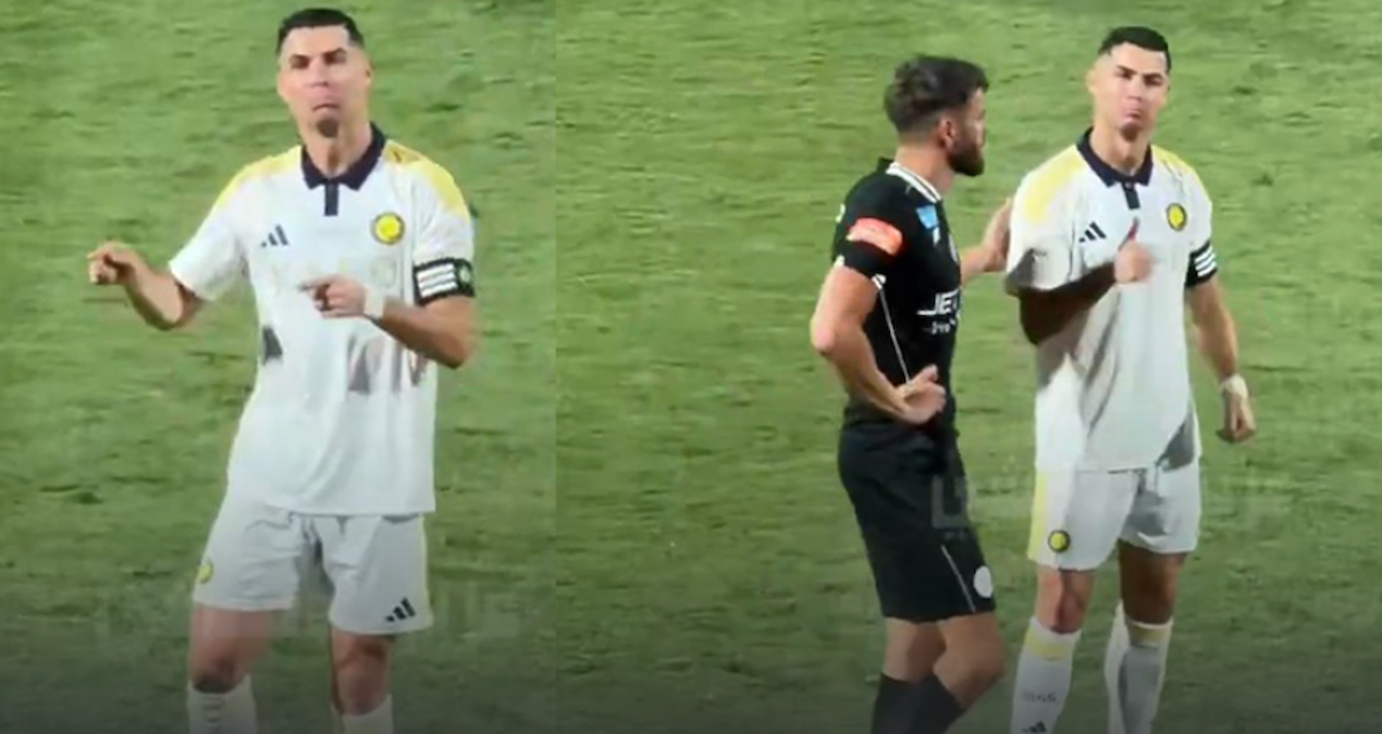Messi tezahüratları Ronaldo'yu kızdırdı! Tepki çeken hareketler