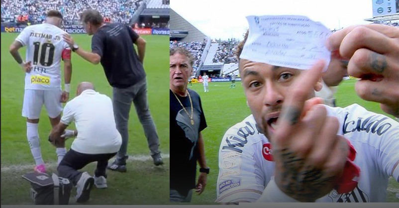 Tarihe geçen hakem skandalı! Neymar'ı yanlışlıkla oyundan çıkardı