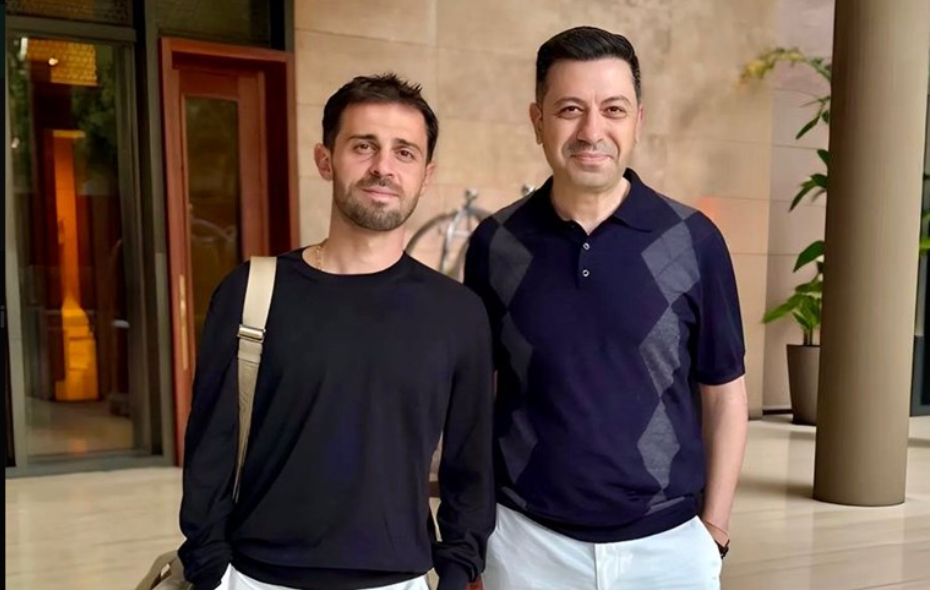 Bernardo Silva Galatasaraylı isimle bir araya geldi