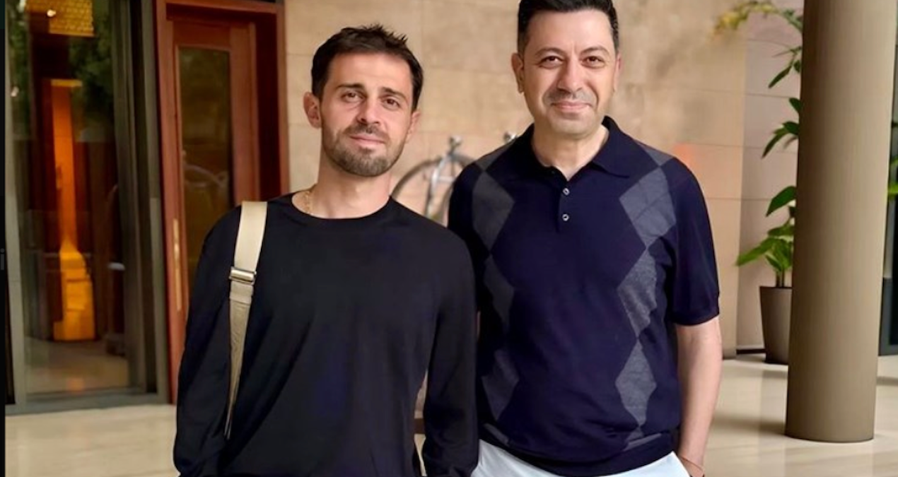 Bernardo Silva Galatasaraylı isimle bir araya geldi