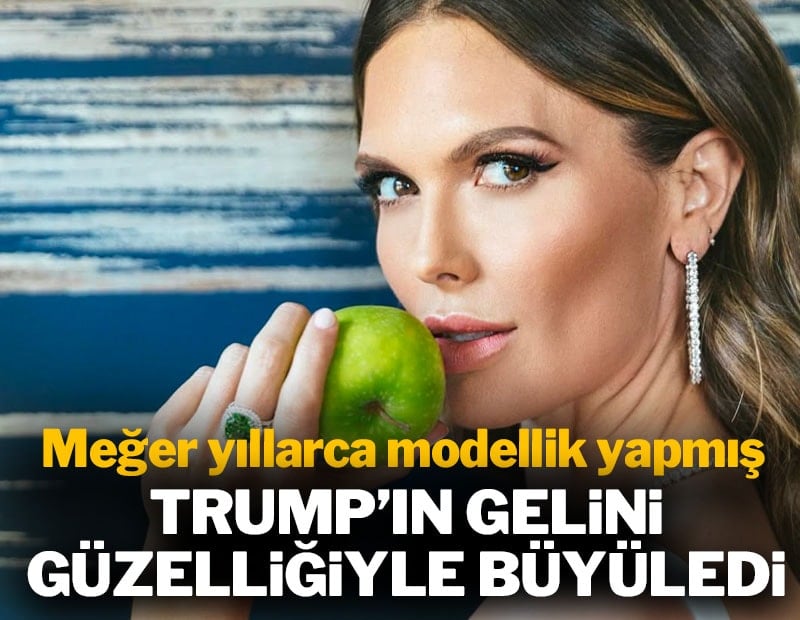 Trump’ın gelini Bettina Anderson güzelliğiyle büyüledi