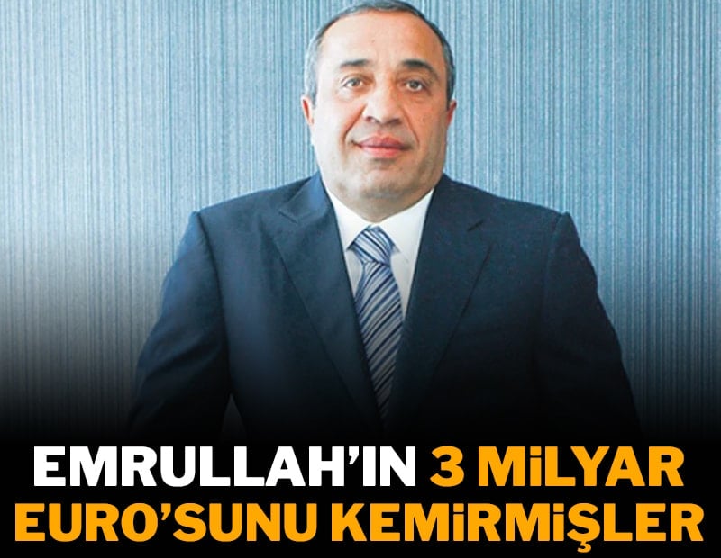 '3 milyar Euro’mu kemirdiler'