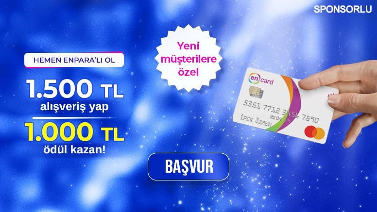 Enpara'dan 1.000 TL Ödüllü Kart