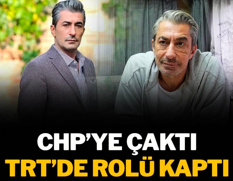 CHP'ye çaktı, TRT'de rolü kaptı