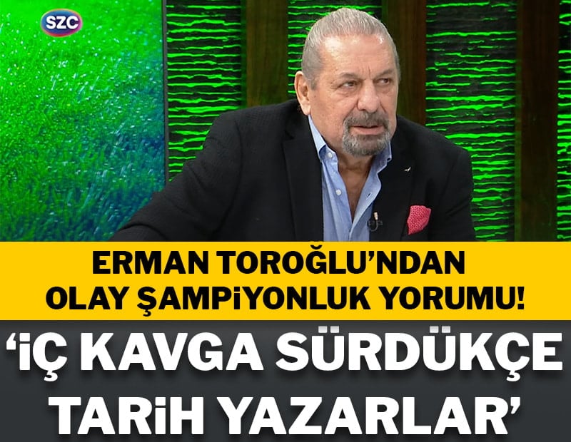 Erman Toroğlu, şampiyonluk haftasını Sözcü TV'de yorumluyor