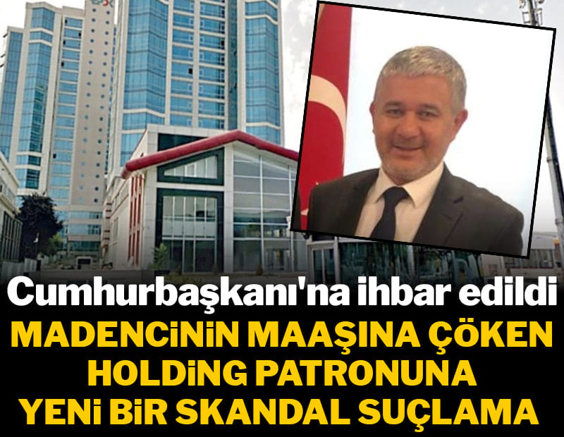 Madencinin maaşına çökenler iş insanının da malına çökmüş