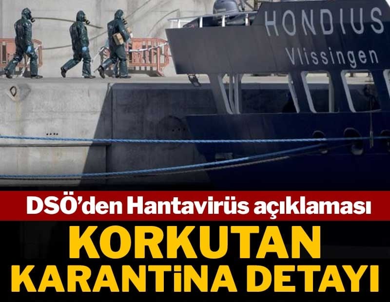 DSÖ'den kritik Hantavirüs açıklaması: Korkutan 'karantina' detayı