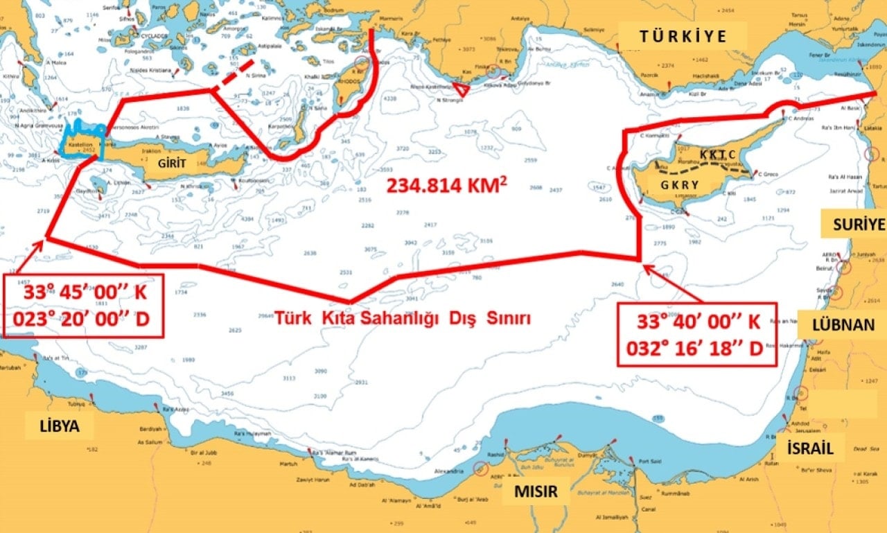 Bloomberg'in iddiası: Türkiye Akdeniz haritasını baştan çizecek