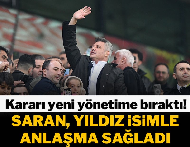 Sadettin Saran'ın anlaştığı golcü belli oldu! Söz yeni yönetimde