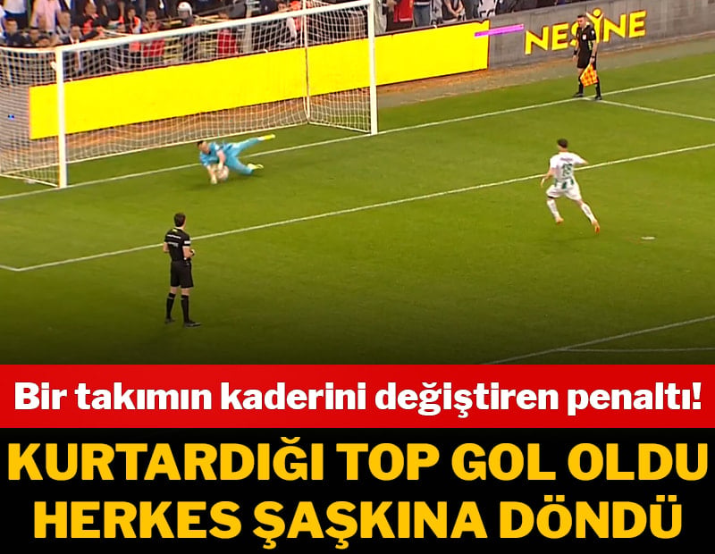 Kaderi değiştiren penaltı! Kurtardığı top gol oldu, herkes şaşkına döndü