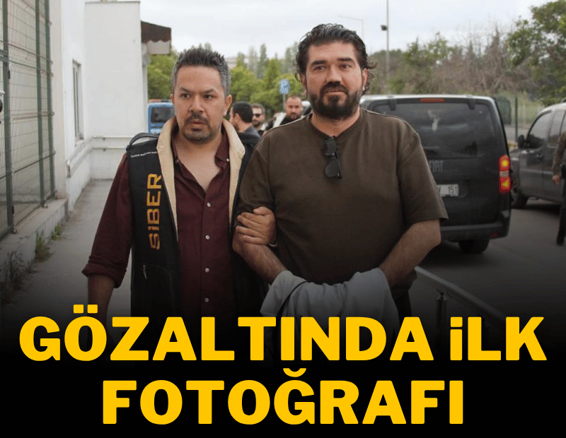 Rasim Ozan Kütahyalı'nın gözaltındaki ilk görüntüsü