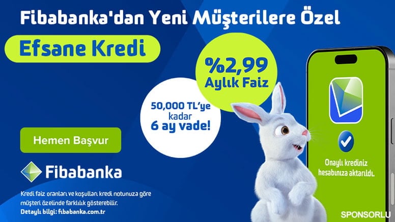 Fibabanka’dan Efsane Kredi!