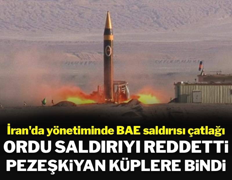 Herkes birbirini suçluyor: İran'ın BAE'ya saldırdığını reddetti