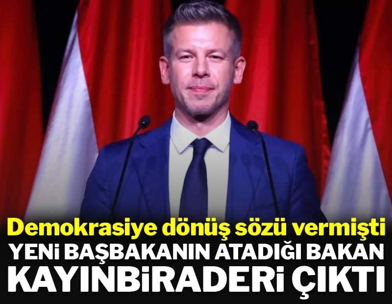 Büyük umutlarla göreve başlamıştı: Yeni Macaristan Başbakanı kabineye kayınbiraderini aldı