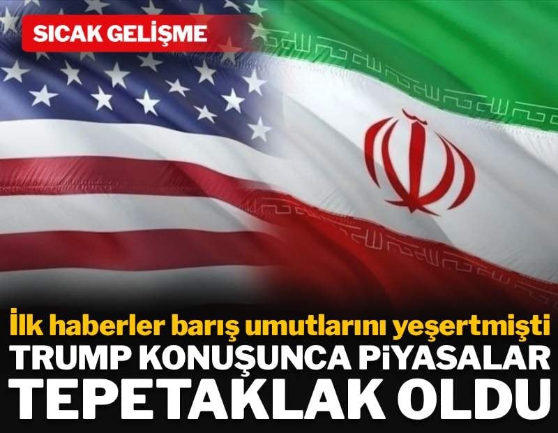 İlk haberler barış umutlarını yeşertmişti: Trump konuştu piyasalar tepetaklak oldu