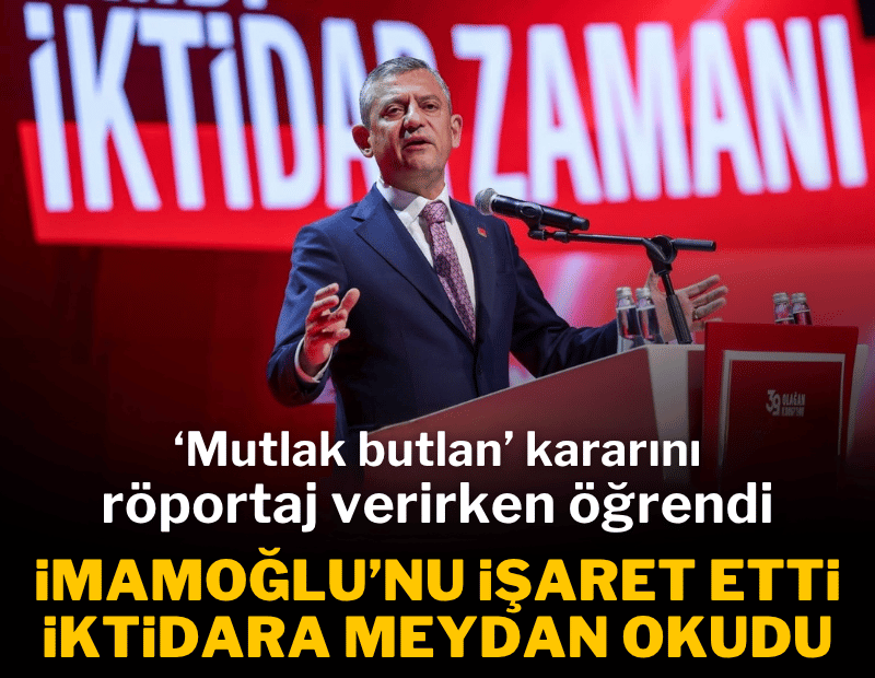 Özgür Özel 'yedek parti' iddialarına yanıt verdi