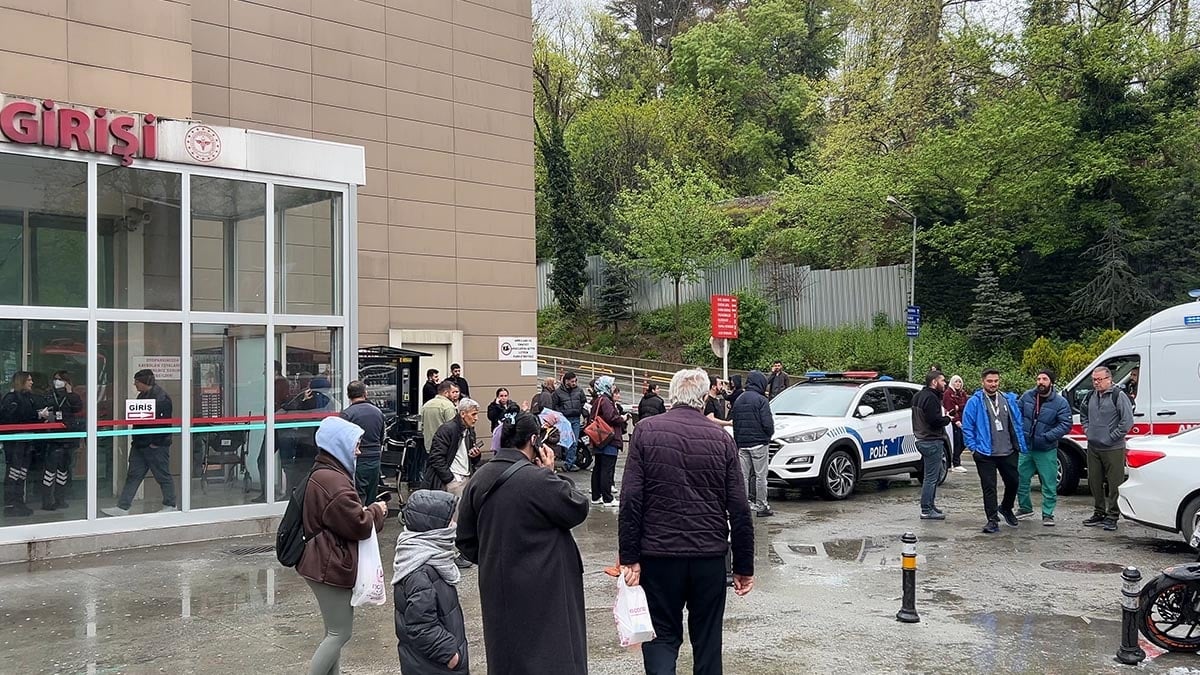 İstanbul'da devlet hastanesinde yangın
