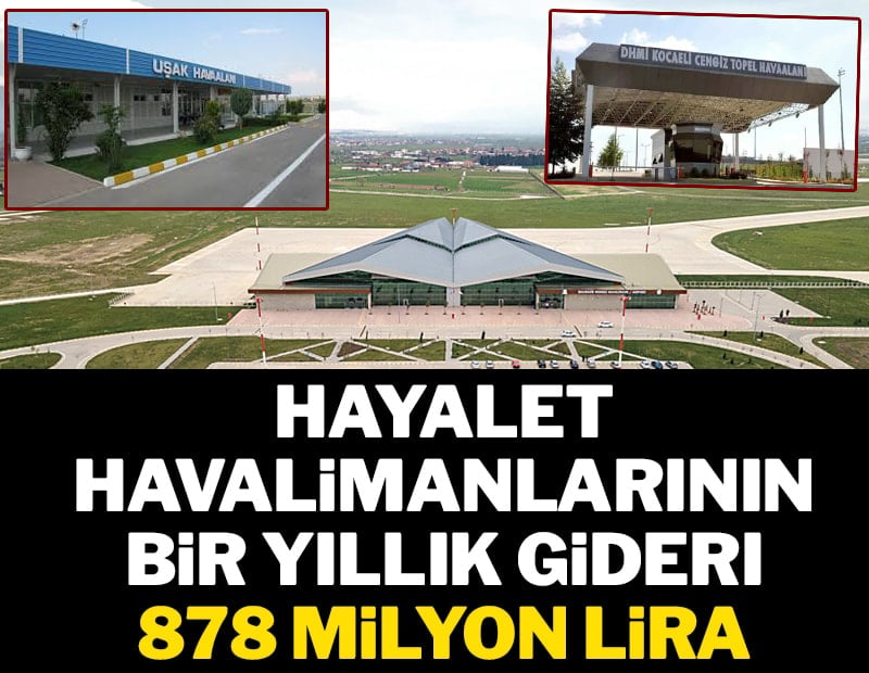 Para yutan hayalet havalimanları
