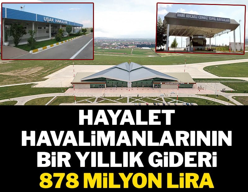 Para yutan hayalet havalimanları