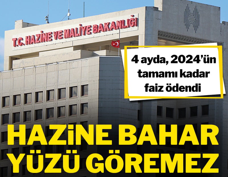 Hazine bahar yüzü göremez